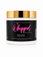 Skincare jar with black label and gold lid on a white background