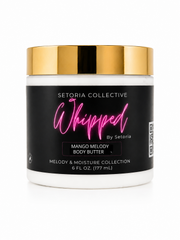 Skincare jar with black label and gold lid on a white background